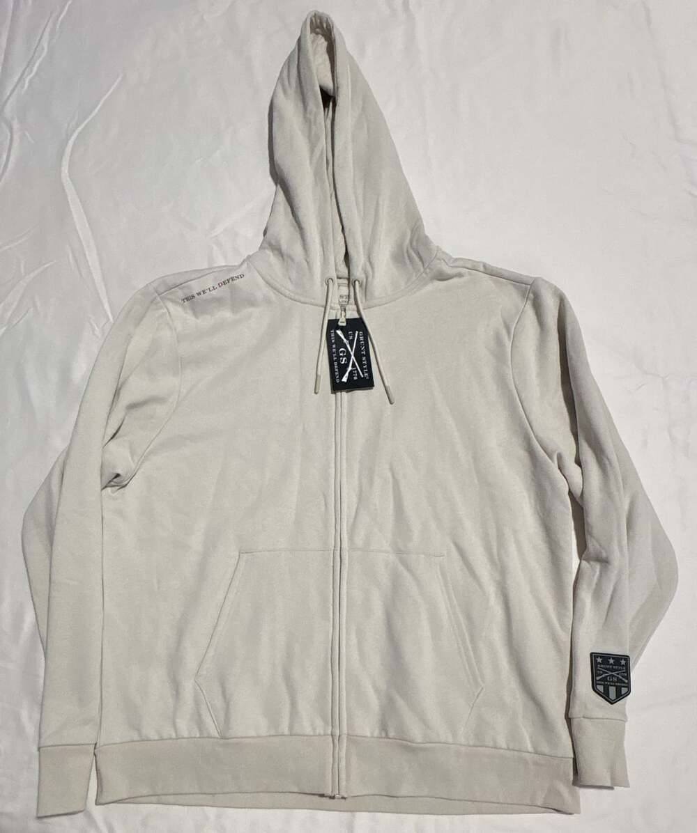 Grunt Style Elite Full-Zip Hoodie Sand 2XL